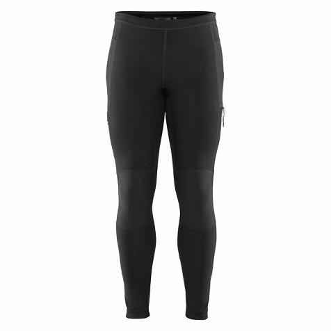 Fjallraven Men Abisko Trekking Tights Black PH28124 Philippines